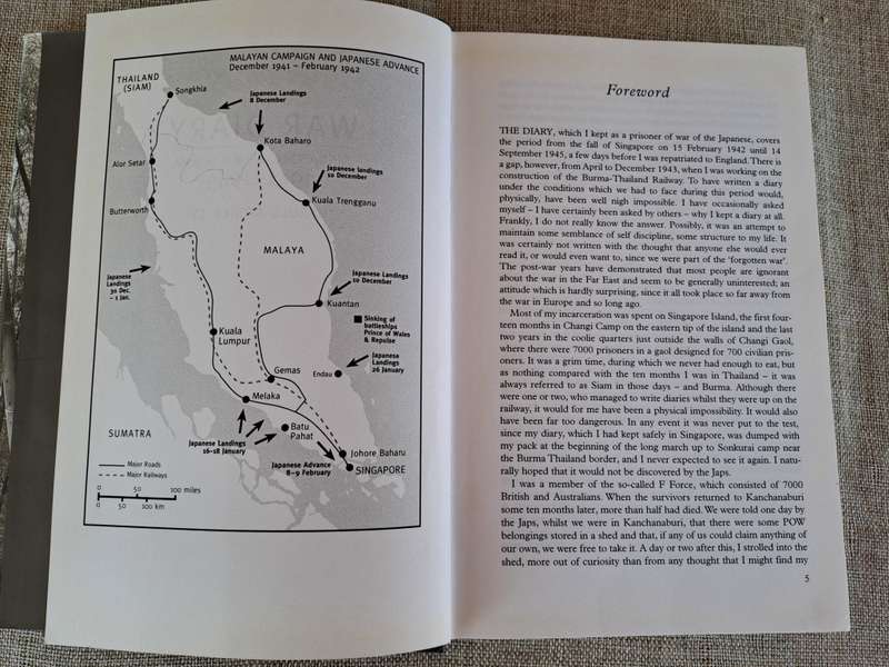 War Diary - Singapore, Siam & Burma 1941 - 1945 - Harold Atcherley
