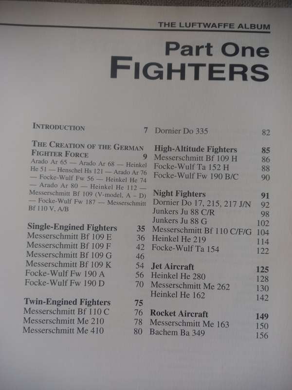The Luftwaffe Album: Fights and Bombers of the German Air Force 1933-1945