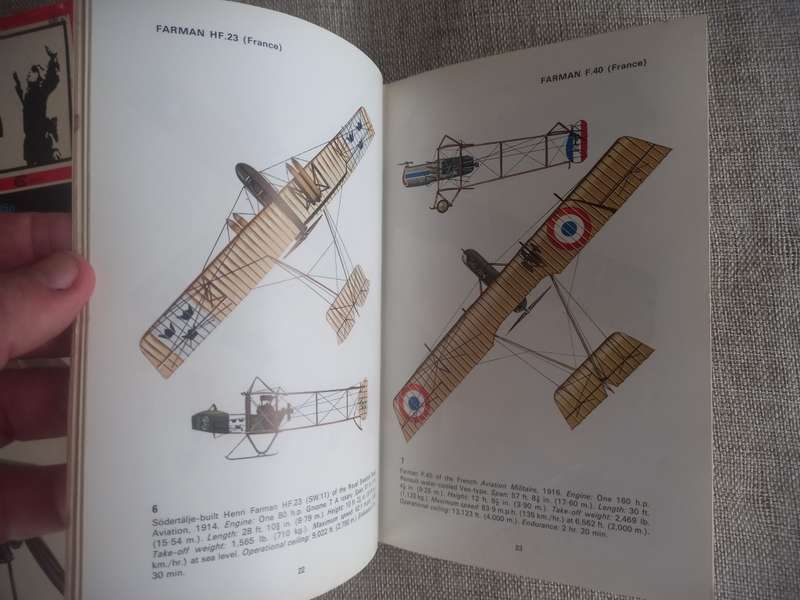 The Pocket Encyclopedia of World Aircraft in Colour Bombers 1914 - 19 - Patrol and Reconnaissance