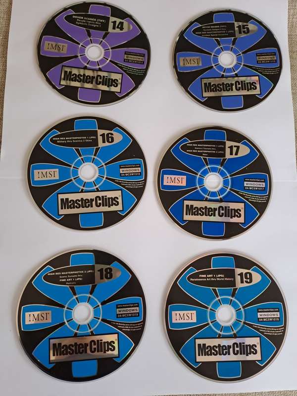 Masterclips (27 CDs) IMSI MasterClips Premium Images for Windows (clip art)