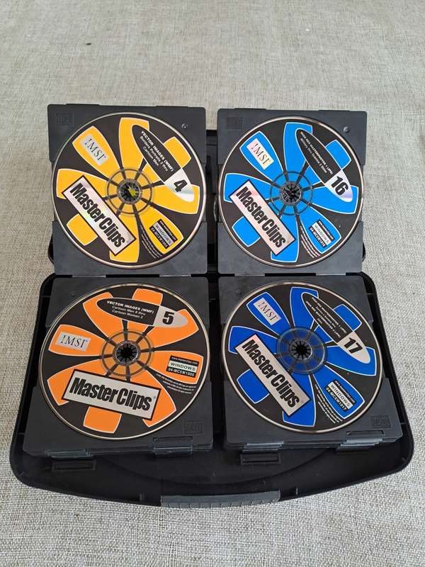 Masterclips (27 CDs) IMSI MasterClips Premium Images for Windows (clip art)