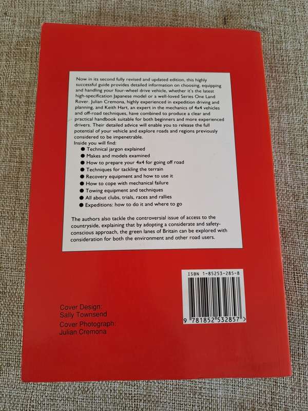 The Handbook of Off-Road Driving 2nd Edition Fully Revised - J. Cremona & K. Hart