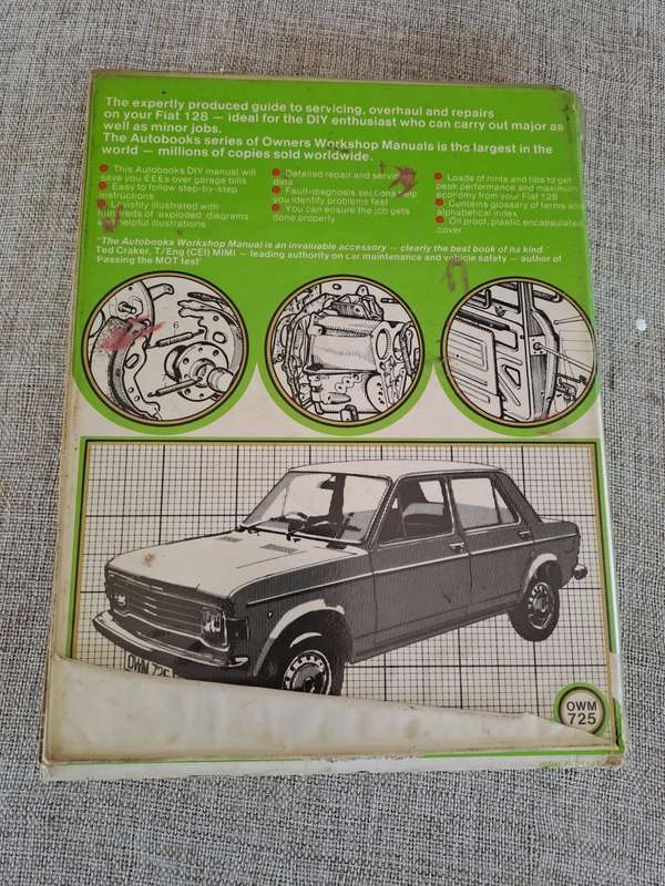 Fiat 128 Owners Workshop Manual 1969-78