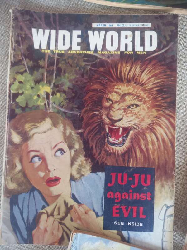 Wide World - the True Adventure Magazine for Men x 8 - 1961, 1962, 1963, 1964