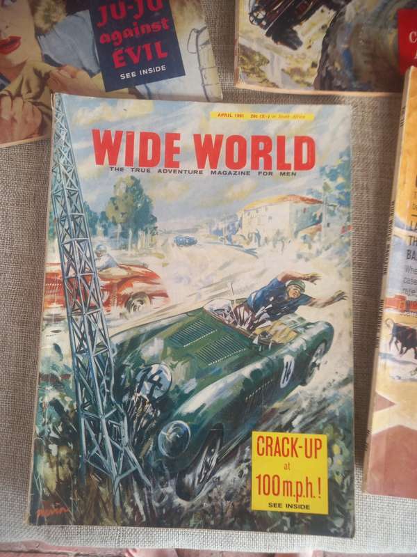 Wide World - the True Adventure Magazine for Men x 8 - 1961, 1962, 1963, 1964