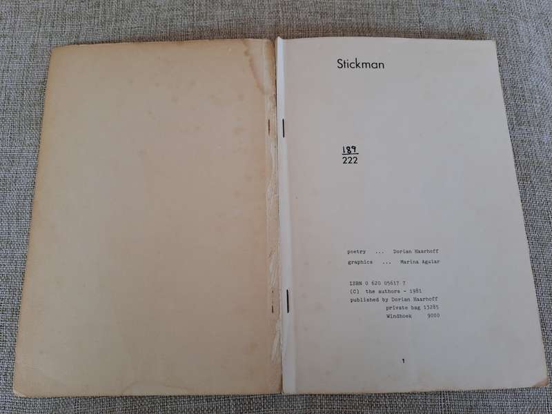 Stickman (Poetry) - Dorian Haarhoff & Marina Aguiar