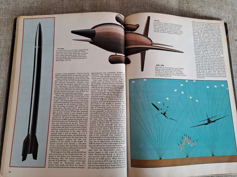 German Secret Weapons - Purnell`s History of The World Wars - J.B. King & John Batchelor