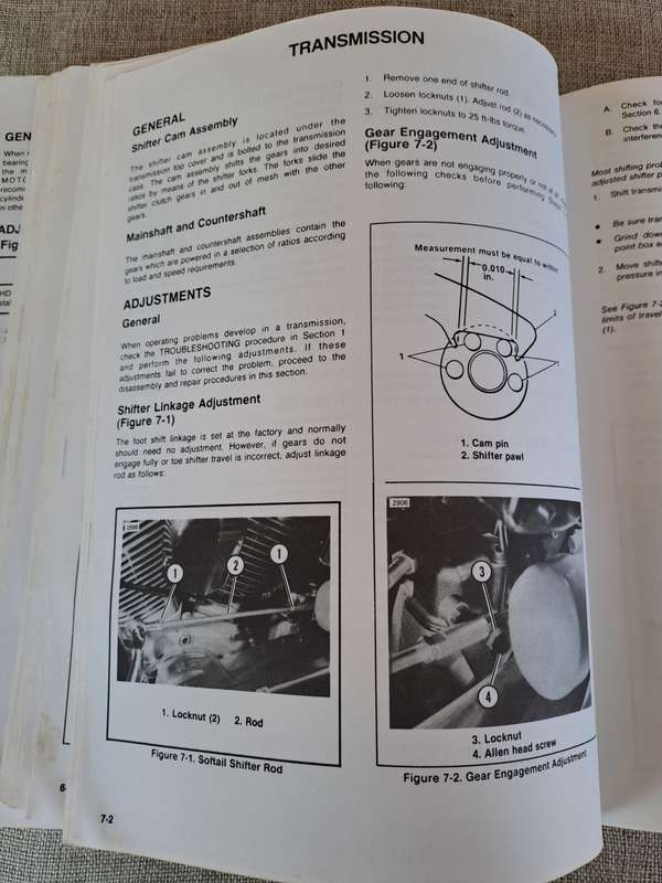 Harley-Davidson Service Manual 1991 and 1992 Softail Models