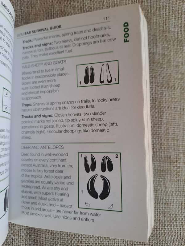SAS Survival Guide Collins gem