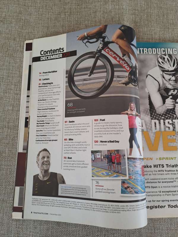 Triathlete Magazine December 2011