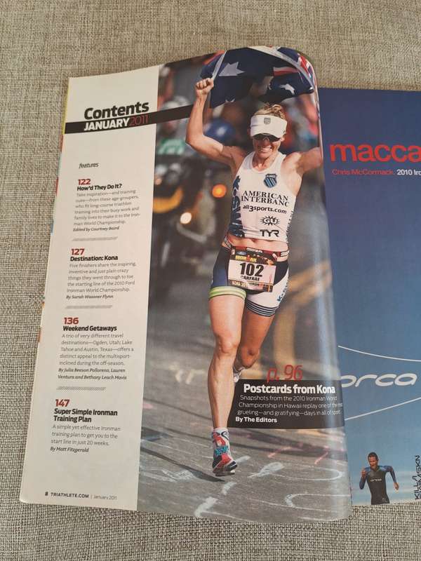 Triathlete Magazine January 2011