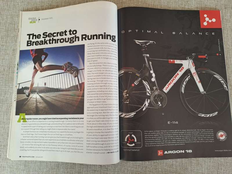 Triathlete Magazine January 2011