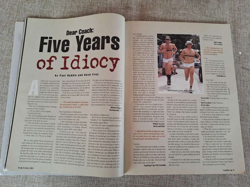 Triathlete Magazine October 2003 No 234