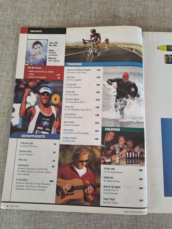 Triathlete Magazine June 2005 No 254