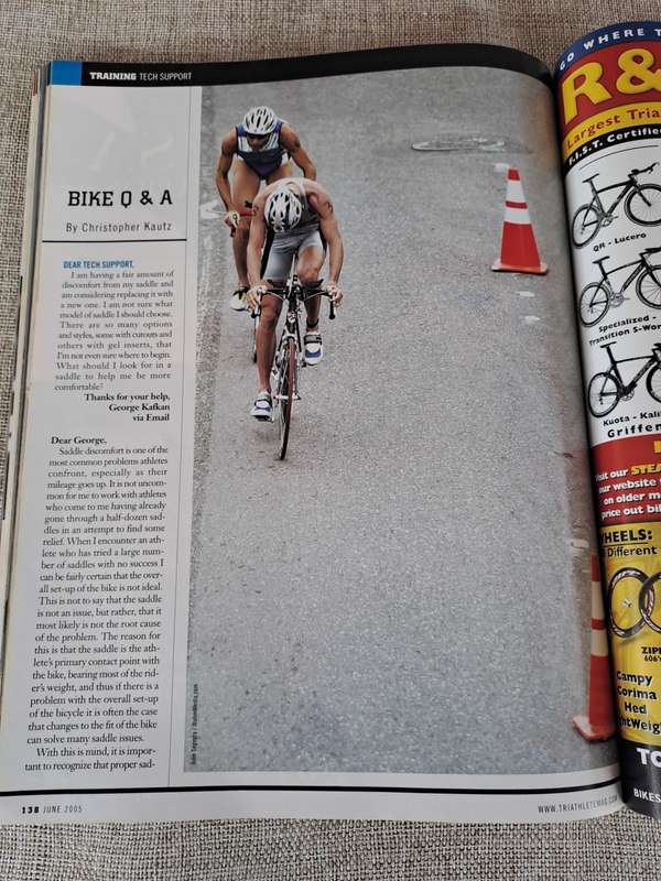 Triathlete Magazine June 2005 No 254