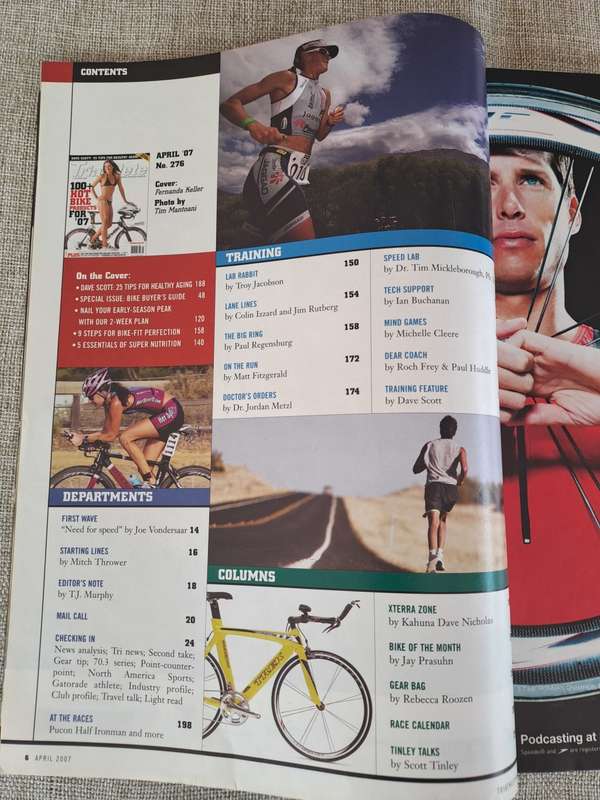 Triathlete Magazine April 2007 No 276