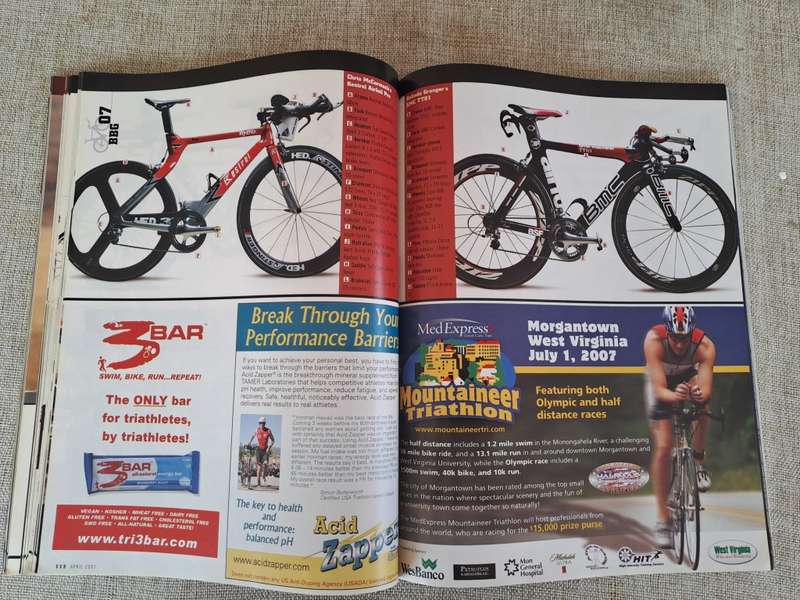 Triathlete Magazine April 2007 No 276