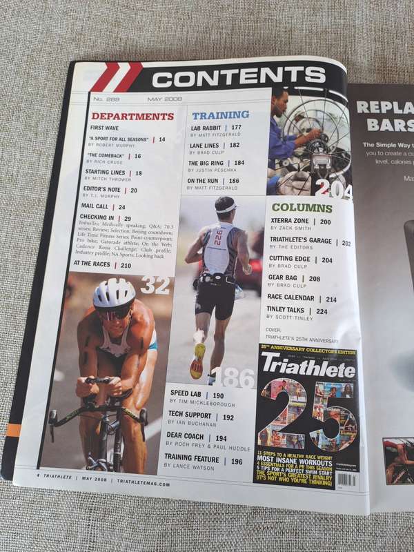 Triathlete Magazine May 2008 No 289