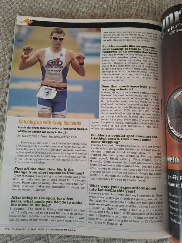 Triathlete Magazine May 2008 No 289