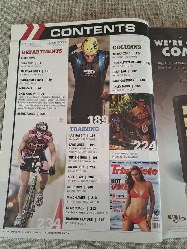 Triathlete Magazine June 2008 No 290