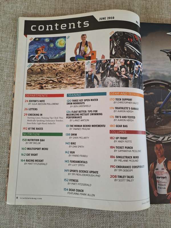 Triathlete Magazine June 2010 No 314