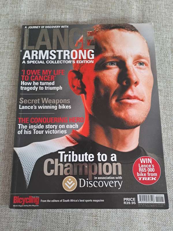 Bicycling South Africa Magazine - A Journey with Lance Armstrong