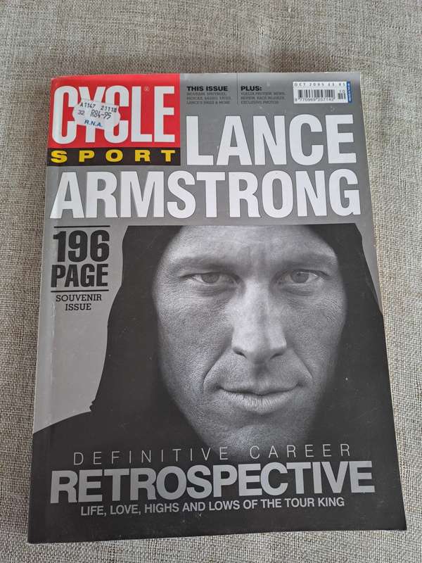 Cycle Sport Magazine October 2005 - Lance Armstrong Souvenir Issue