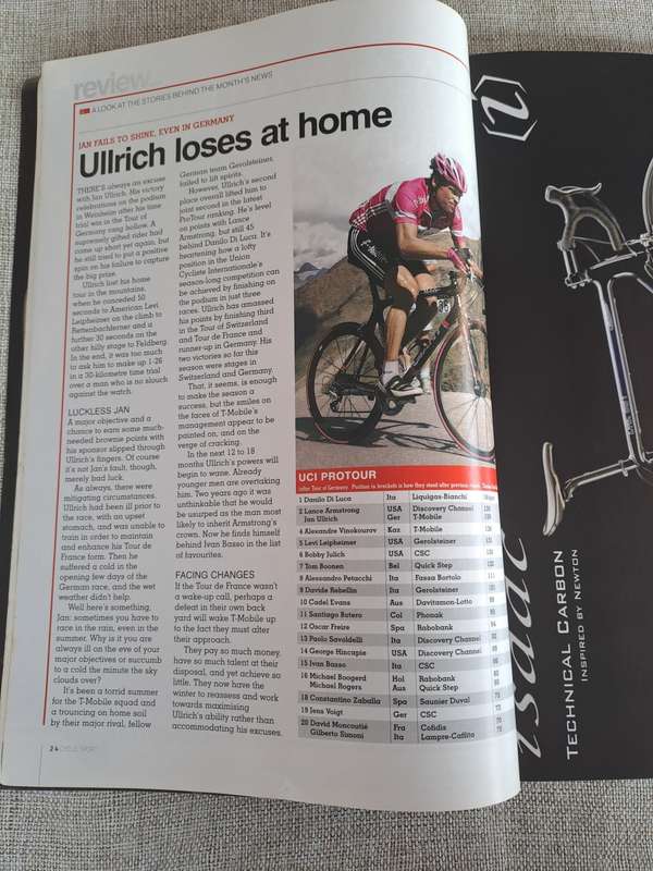 Cycle Sport Magazine October 2005 - Lance Armstrong Souvenir Issue