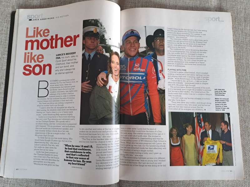 Cycle Sport Magazine October 2005 - Lance Armstrong Souvenir Issue