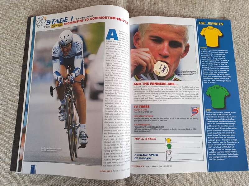 Bicycling South Africa Magazine - Tour De France 2005 Ultimate Fan`s Guide