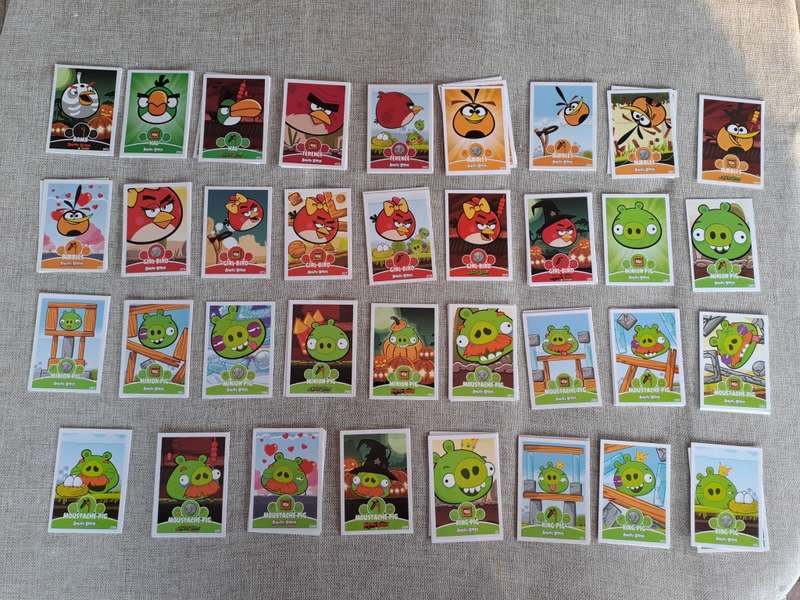 Angry Birds Collectors Cards