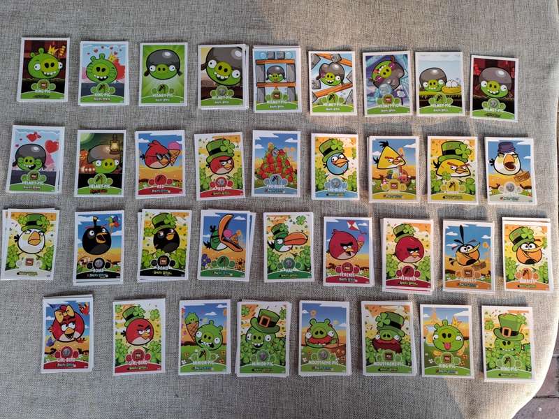 Angry Birds Collectors Cards