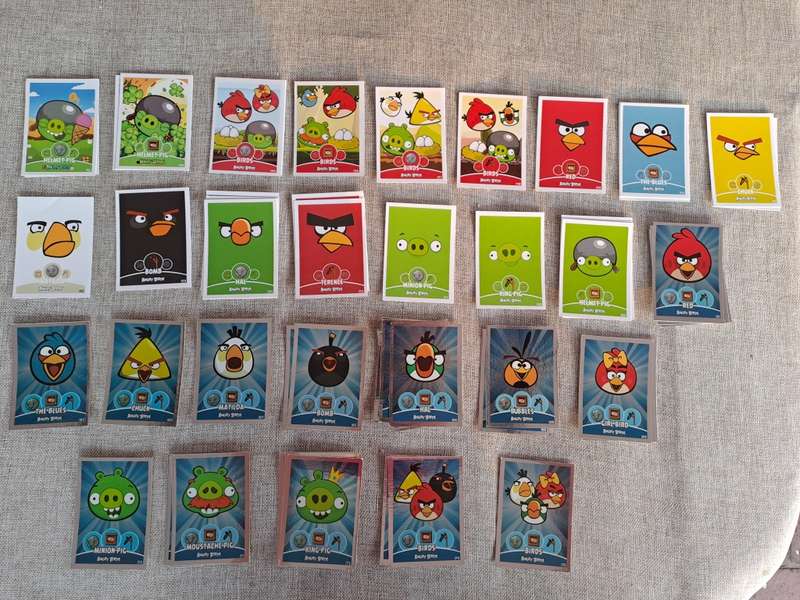 Angry Birds Collectors Cards