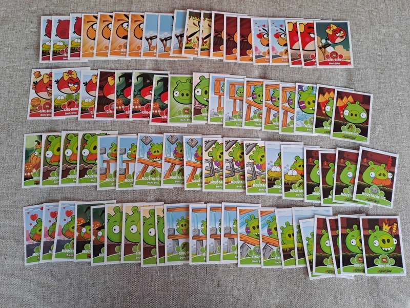Angry Birds Collectors Cards