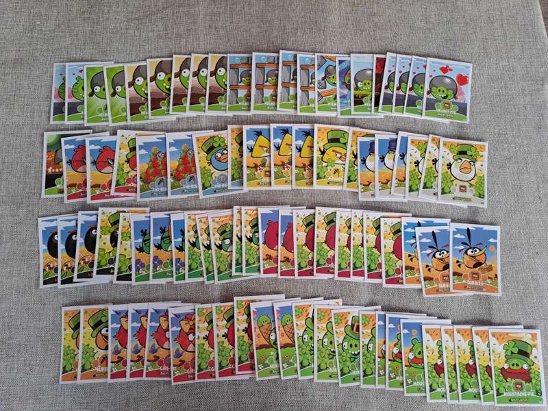 Angry Birds Collectors Cards