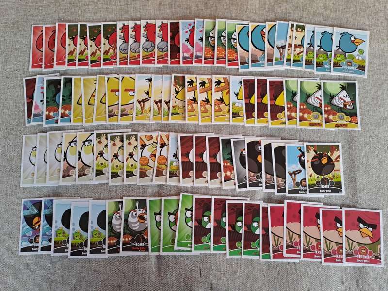 Angry Birds Collectors Cards