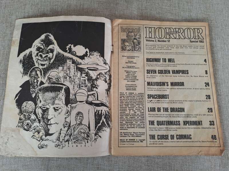 Halls Of Horror Volume 2, Number 12, 1982