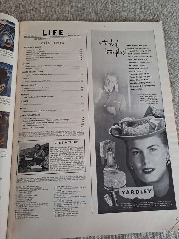 LIFE magazine March 12, 1945