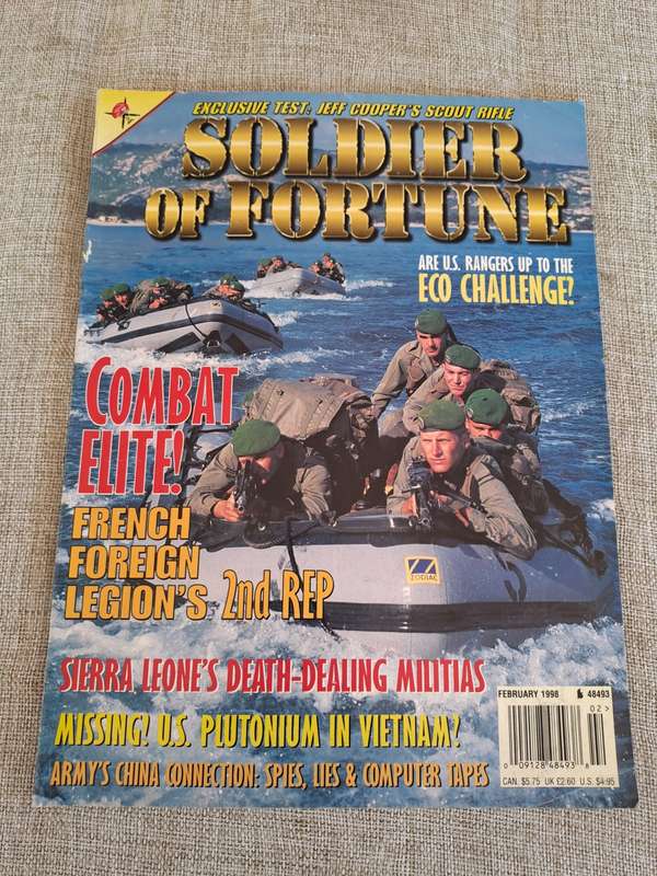 Soldier of Fortune February 1998 Vol. 23 No. 2