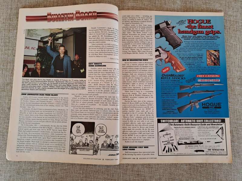 Soldier of Fortune February 1998 Vol. 23 No. 2