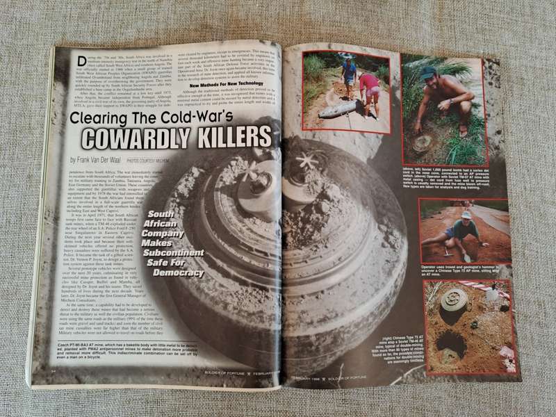 Soldier of Fortune February 1998 Vol. 23 No. 2