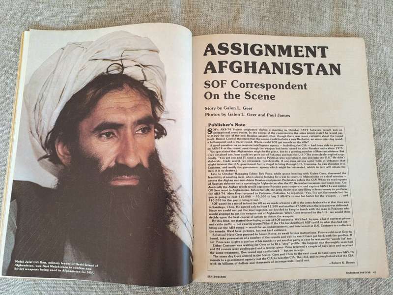 Soldier of Fortune September 1980