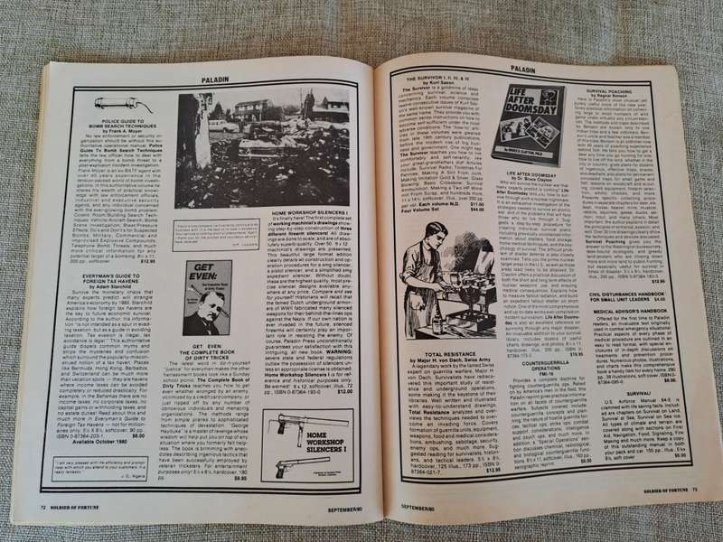Soldier of Fortune September 1980