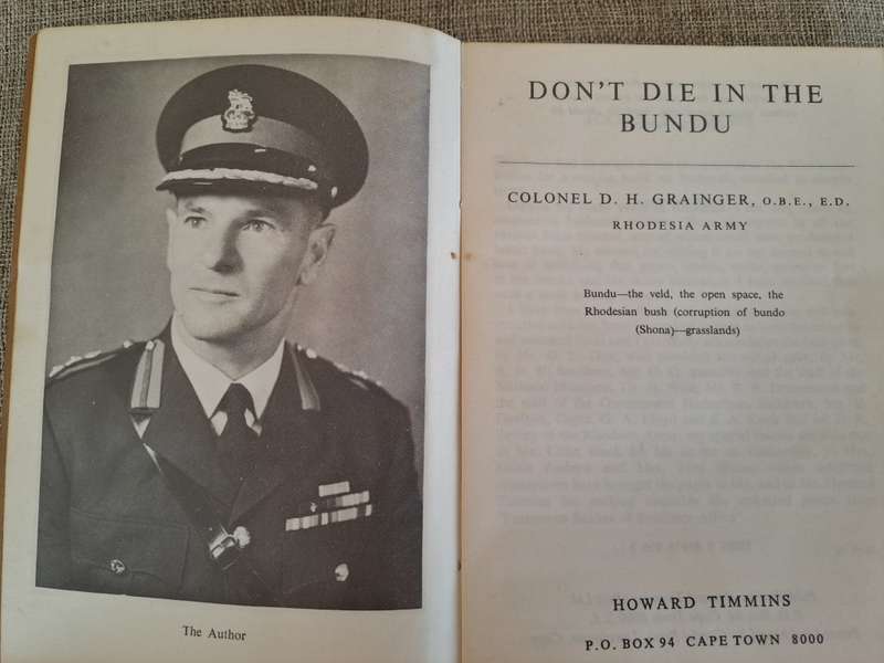 Don`t Die in the Bundu - Col. D. H. Grainger