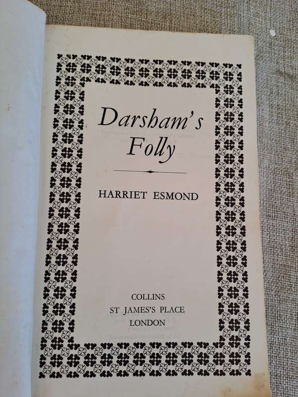 Darsham`s Folly (Uncorrected Advanced Proof) - Harriet Esmond