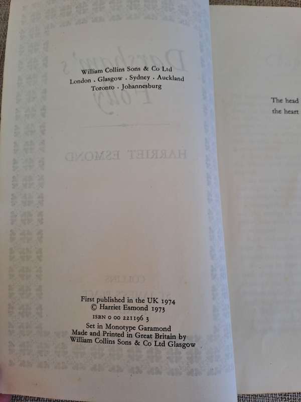 Darsham`s Folly (Uncorrected Advanced Proof) - Harriet Esmond