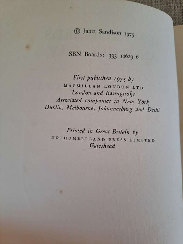 Jean Towards Another Day (Uncorrected Proof Copy) - Janet Sandison