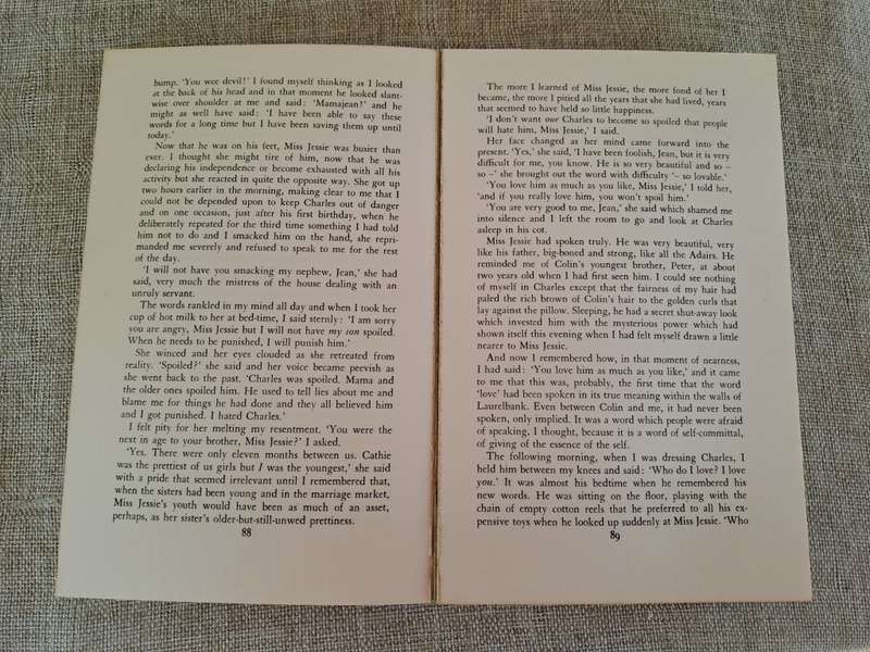 Jean Towards Another Day (Uncorrected Proof Copy) - Janet Sandison
