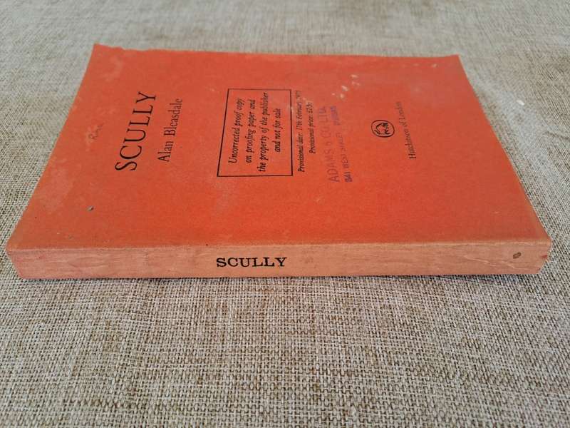 Scully (Uncorrected Proof Copy) - Alan Bleasdale