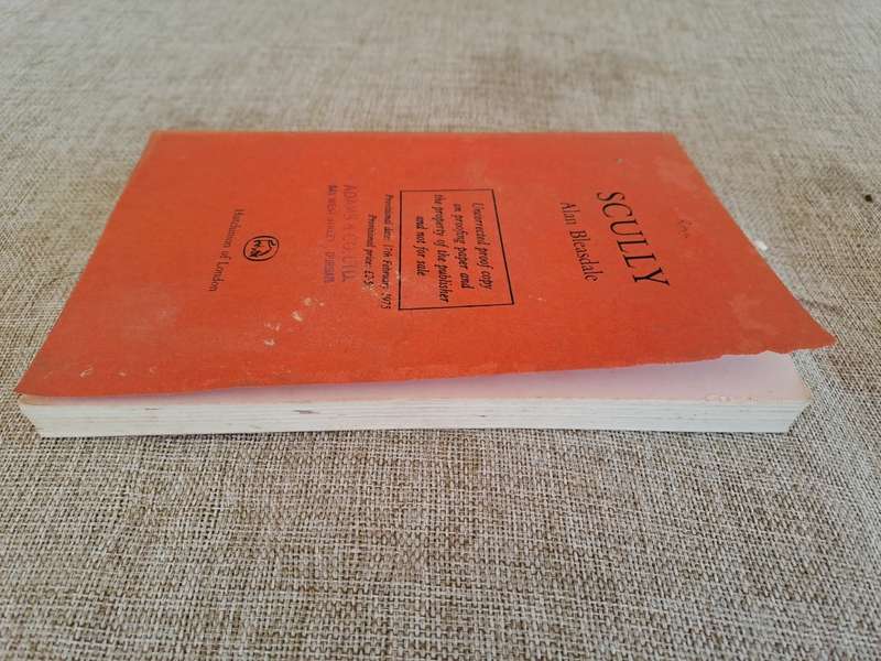 Scully (Uncorrected Proof Copy) - Alan Bleasdale